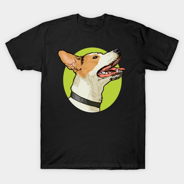 Drawing - Jack Russell T-Shirt by Modern Medieval Design